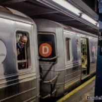 D Train at 116th Street