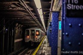 D Train Leaves 116th Street
